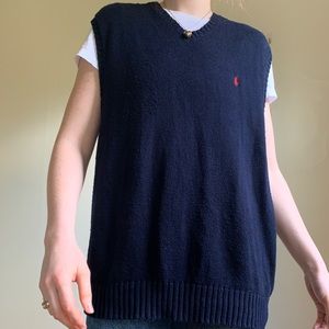 Polo Ralph Lauren Navy Sweater Vest